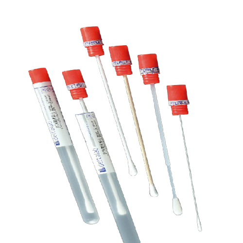 Зонд-тампон, 13х165 мм з корком, DELTALAB (9905105590726)